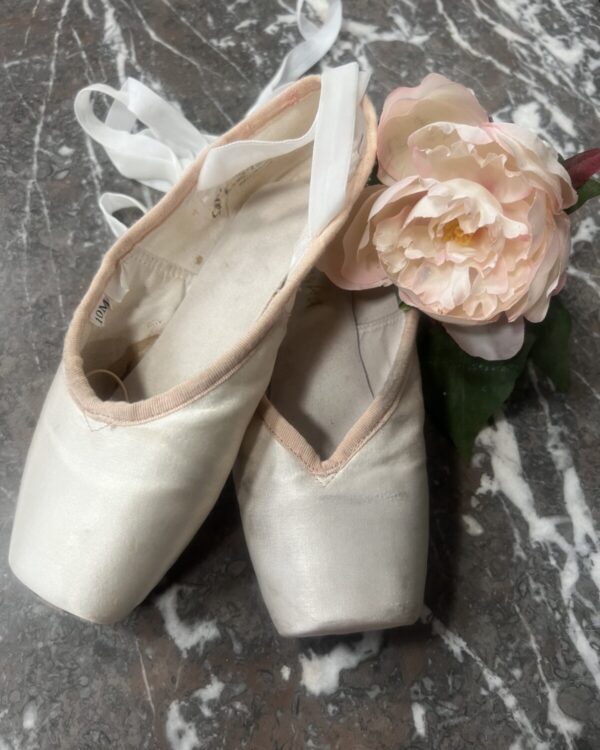 Vintage pair of ballet shoes