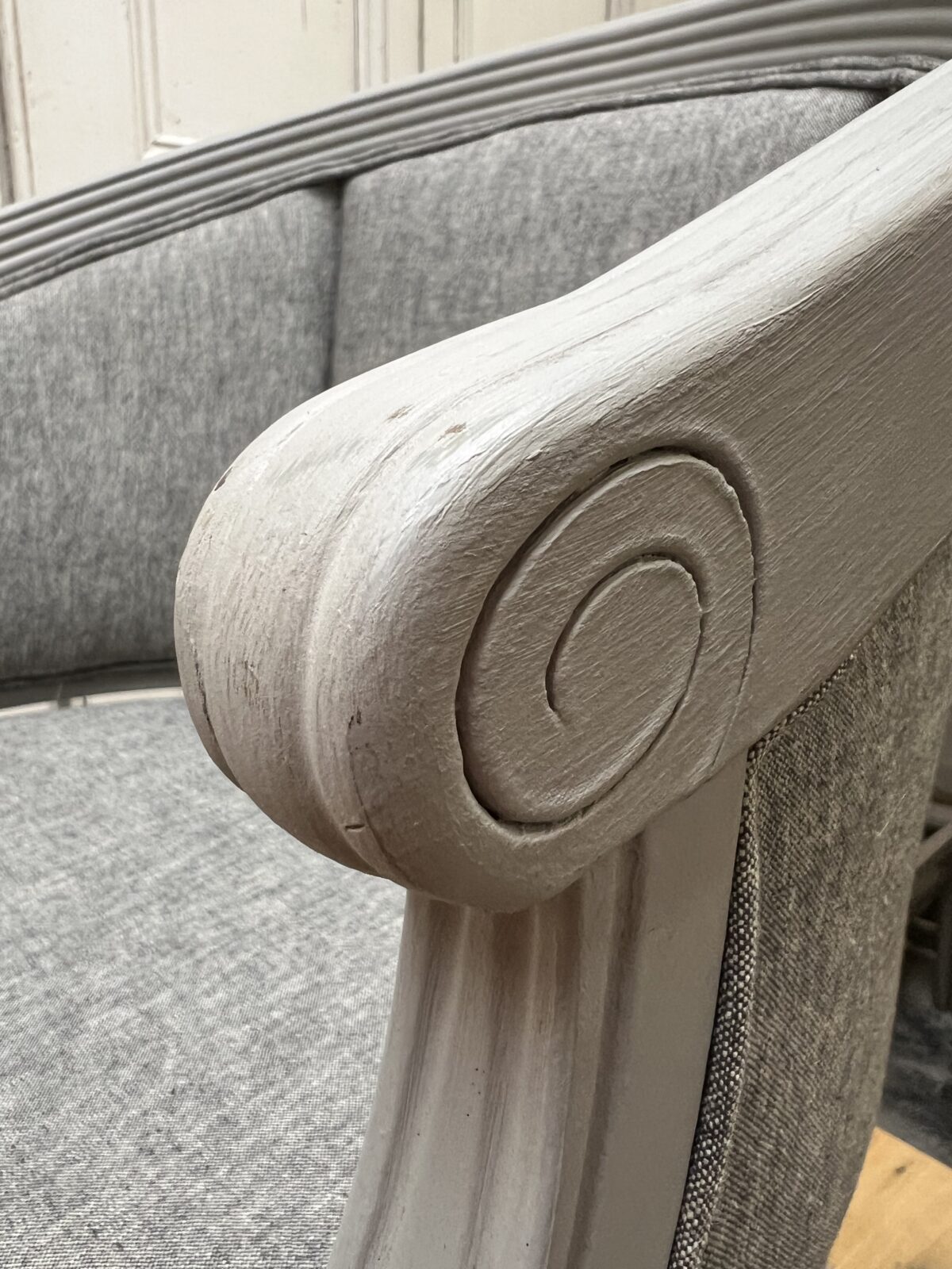 Vintage upholstered chair - Image 12