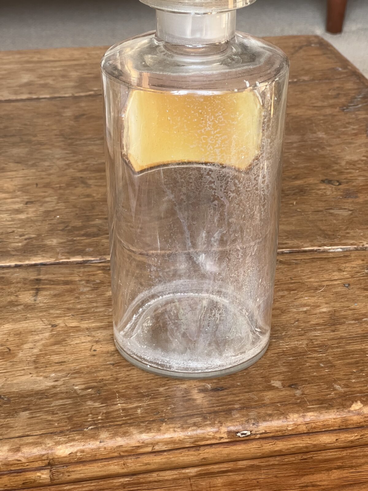 Antique apothecary bottle LIQ. SACCH.UST. - Image 4