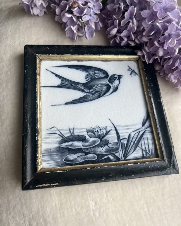 Antique “Lily” plate by B & S H (Baker and Spall)