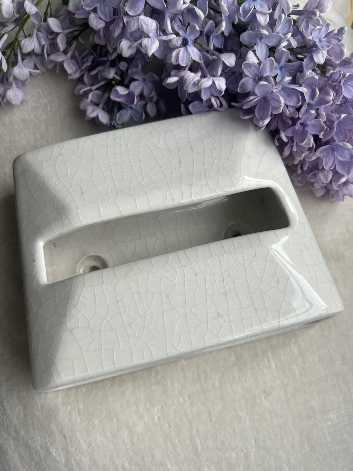 Vintage toilet paper holder