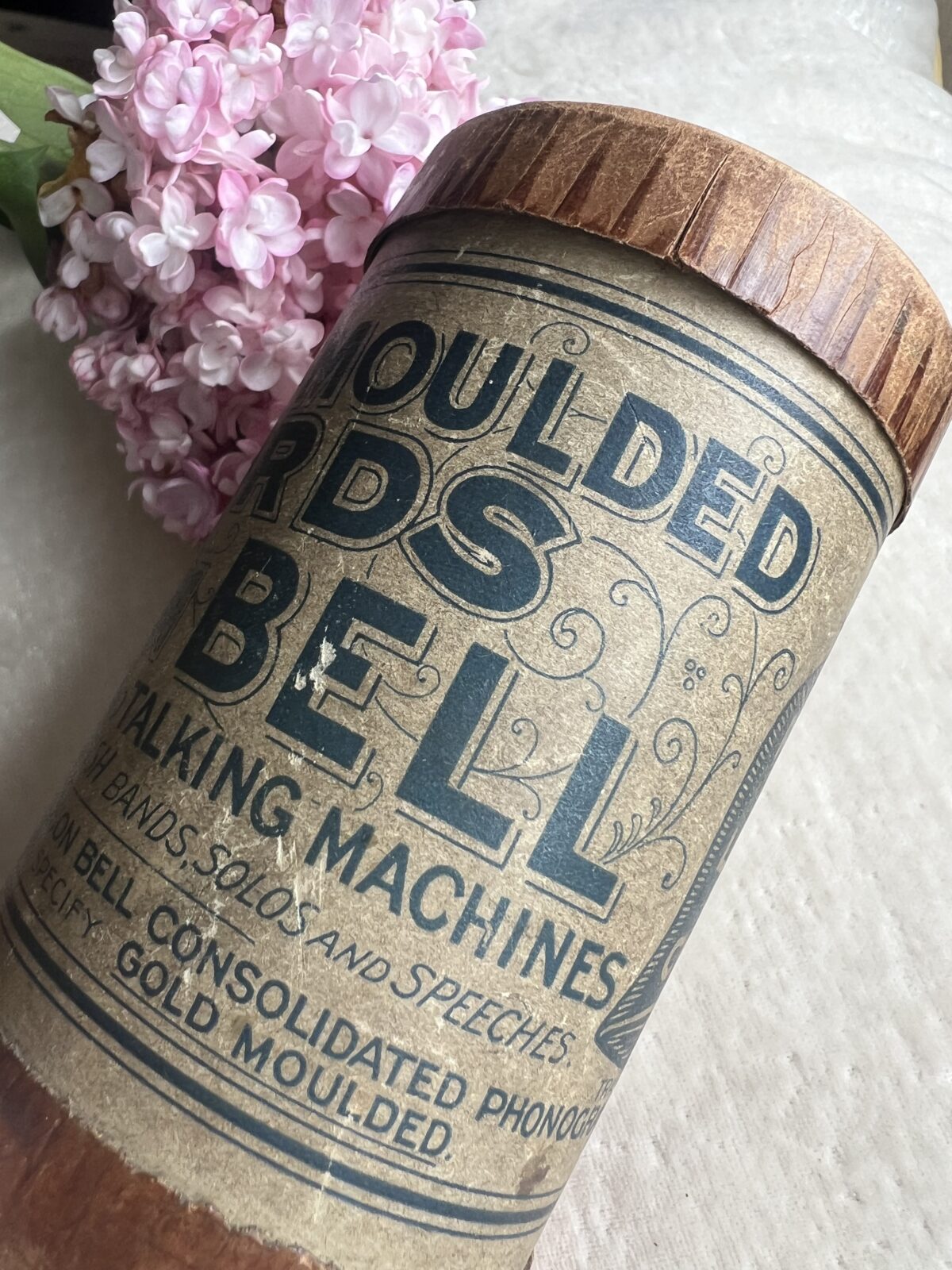 Old Edison Gold mould records pot - Image 4
