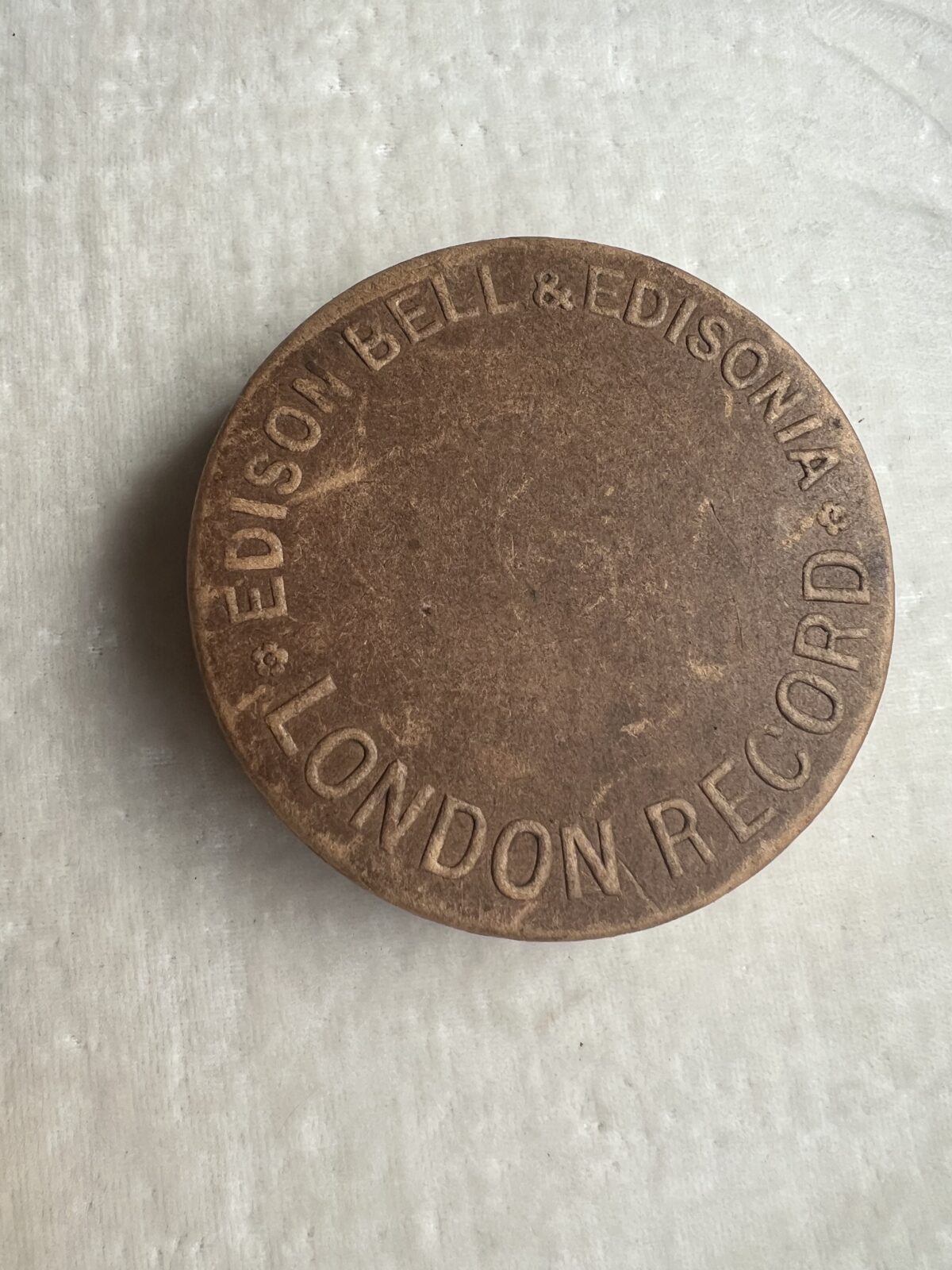 Old Edison Gold mould records pot - Image 7