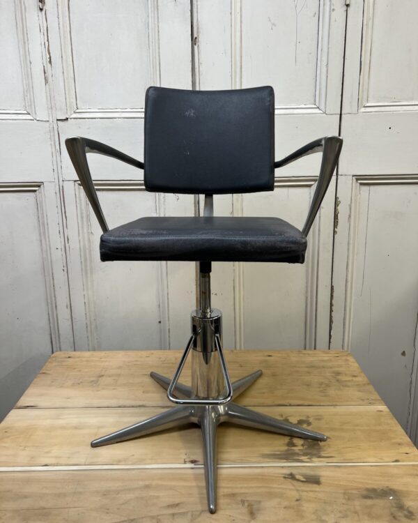 Vintage Gamma and Bross barber hairdresser chair